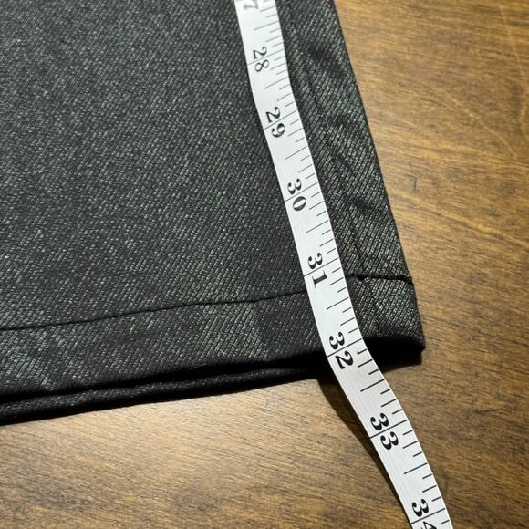 V CRISTINA Set XL Blazer Pants Denim Look Black Shimmer Western Rodeo Chic - Picture 15 of 15